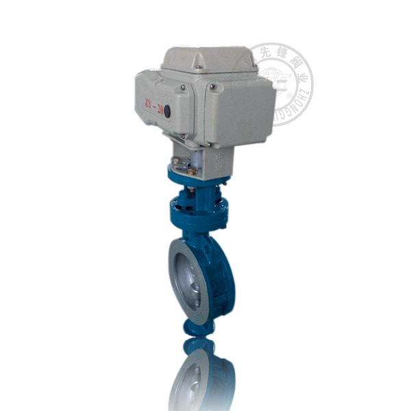D973H-16C 電動對夾密封型三偏心硬密封鑄鋼（WCB）蝶閥